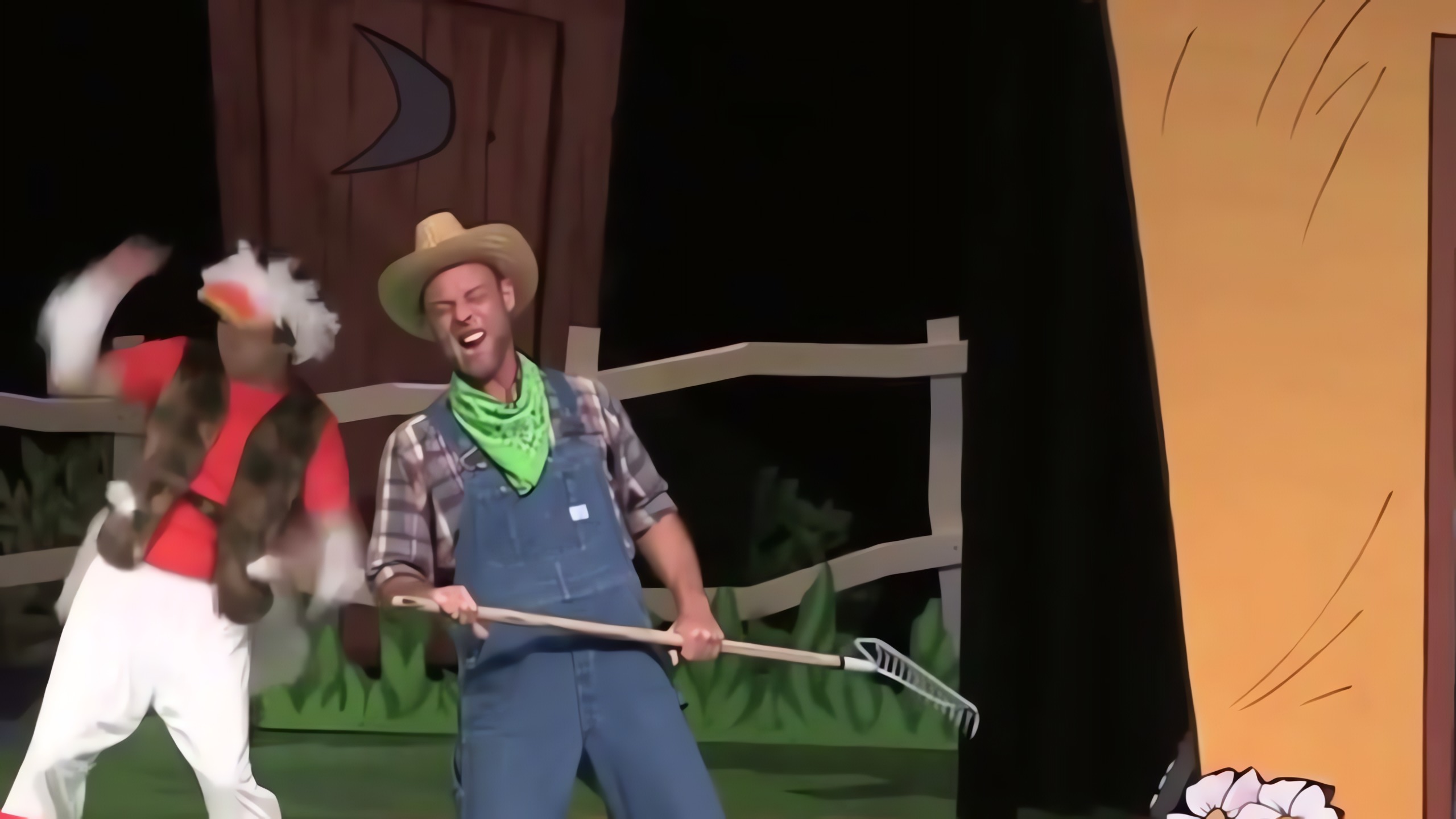 Farmer Brown at the Typewriter