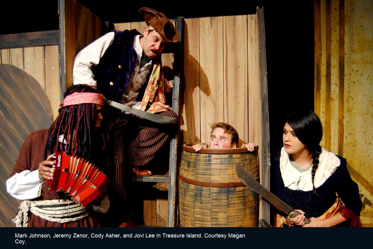 Press coverage: Review: Treasure Island